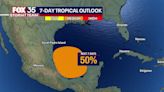 Disturbance in Gulf of Mexico's Bay of Campeche could become tropical depression