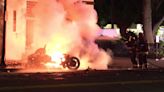 Fiery Fremont car crash kills driver, injures passenger
