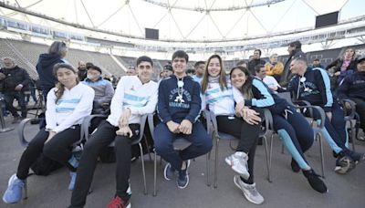 Juegos Paralímpicos 2024: la delegación bonaerense se despidió en el estadio Diego Maradona de La Plata