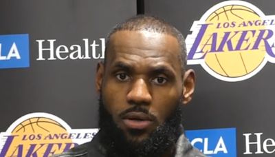 LeBron James hints at retirement