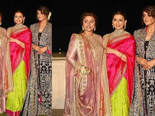 Hina Khan dazzles in pink suit as she meets Sonali Bendre and Tahira Kashyap, who have triumphed over cancer