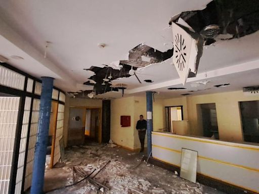 El imparable deterioro del viejo hospital de Murias