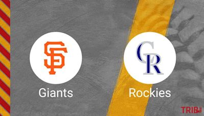 How to Pick the Giants vs. Rockies Game with Odds, Betting Line and Stats – May 9