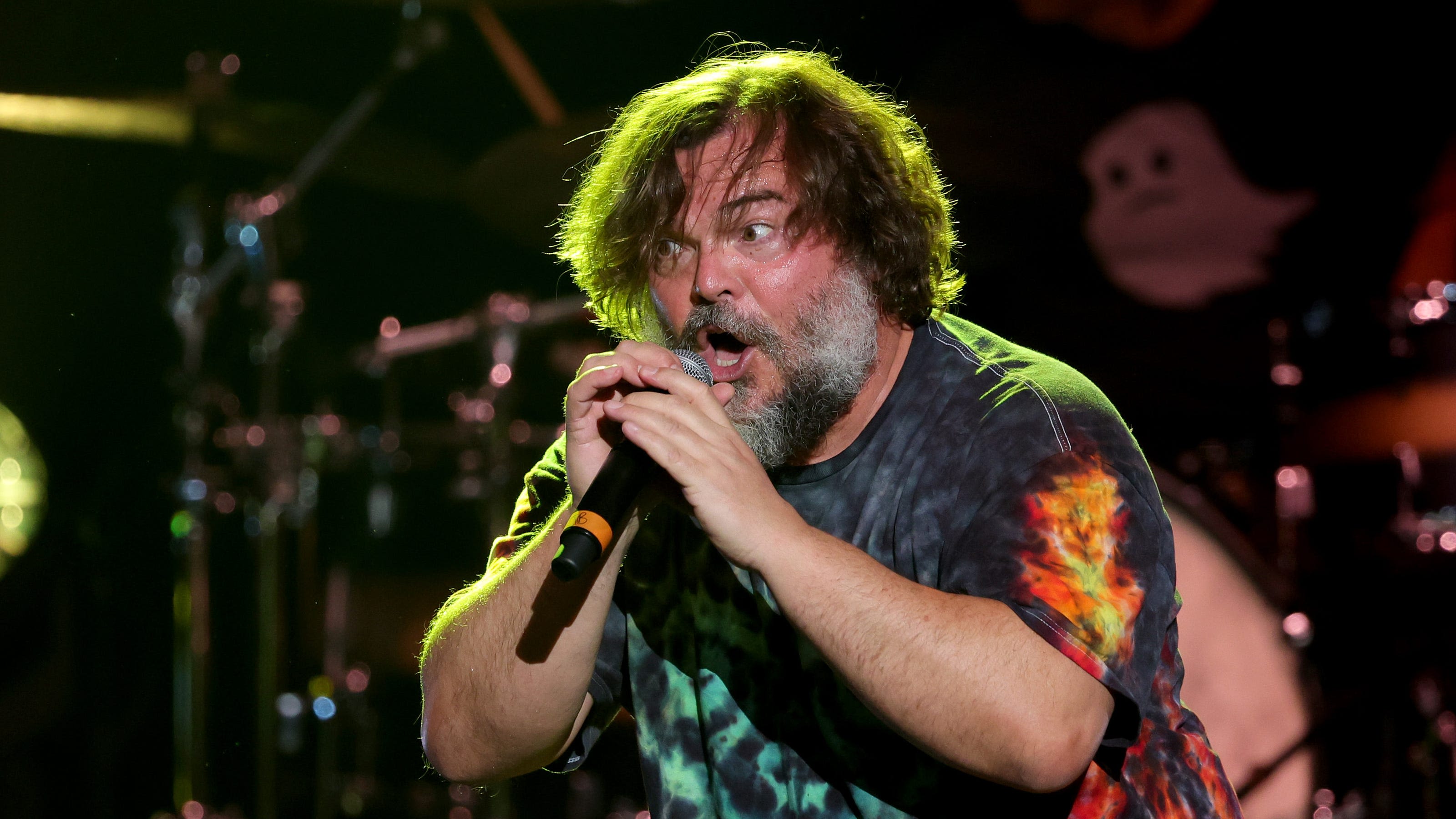 Jack Black responds to students' request to attend 'School of Rock' musical production