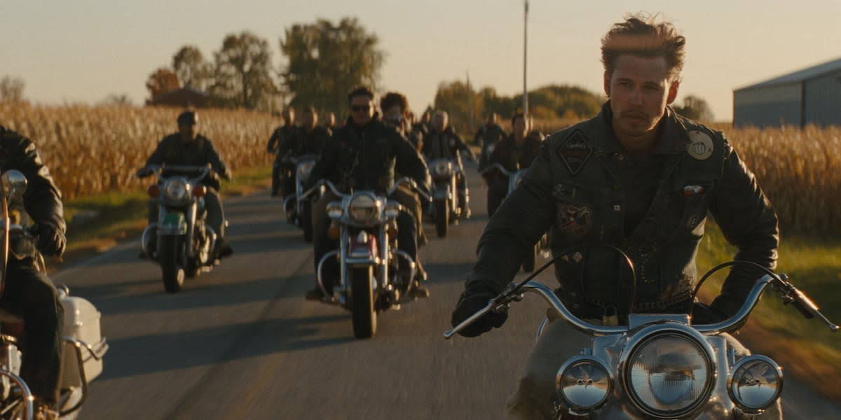Jody Comer, Austin Butler, and Tom Hardy keep ‘The Bikeriders’ sputtering along the highway