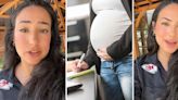 ‘I guess we’ll keep those DEI initiatives on a PowerPoint’: Pregnant woman at male-dominated company says her access to close parking was taken away