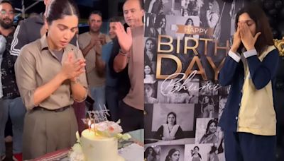 Bhumi Pednekar Celebrates Her Birthday On-Set, Cries After Getting Surprise At Home