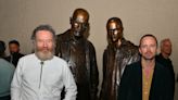 'Breaking Bad' statues unveiled in Albuquerque by Bryan Cranston and Aaron Paul