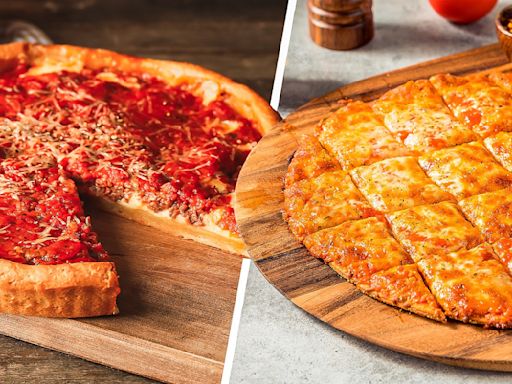 What's The Difference Between Chicago Deep Dish And Tavern-Style Pizza?