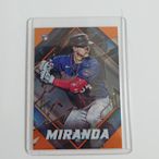 2022 Topps Fire Jose Miranda #160 Orange RC (295/299)