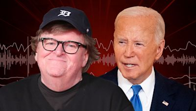 Michael Moore Says Biden's Team Is Inflicting Elder Abuse Keeping Him In Race