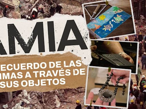 Los objetos personales que mantienen vivo el recuerdo de las víctimas de la AMIA