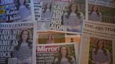 UK and world newspaper front pages react to Kate's cancer diagnosis announcement