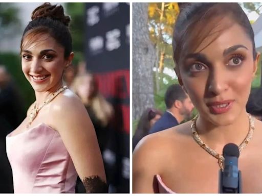 Kiara Advani's changed accent in new interview from Cannes shocks fans: ‘Does she think she is Kim Kardashian?’
