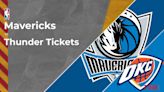 Mavericks vs. Thunder Tickets Available – Western Semifinals | Game 6