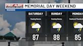 Daily shower and storm chances continue through the holiday weekend