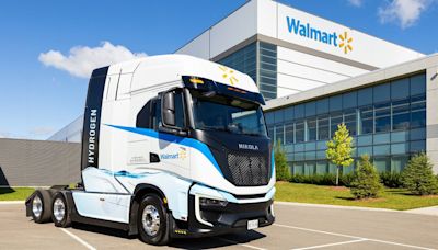 Walmart Canada rolls out hydrogen fuel cell electric semi-truck