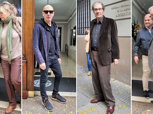 Actores, periodistas y personalidades despidieron a Tito Cossa en la sede de Argentores