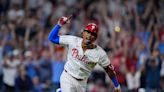 Pache’s single, Harper’s catch in 10th inning lift Phillies past Rockies