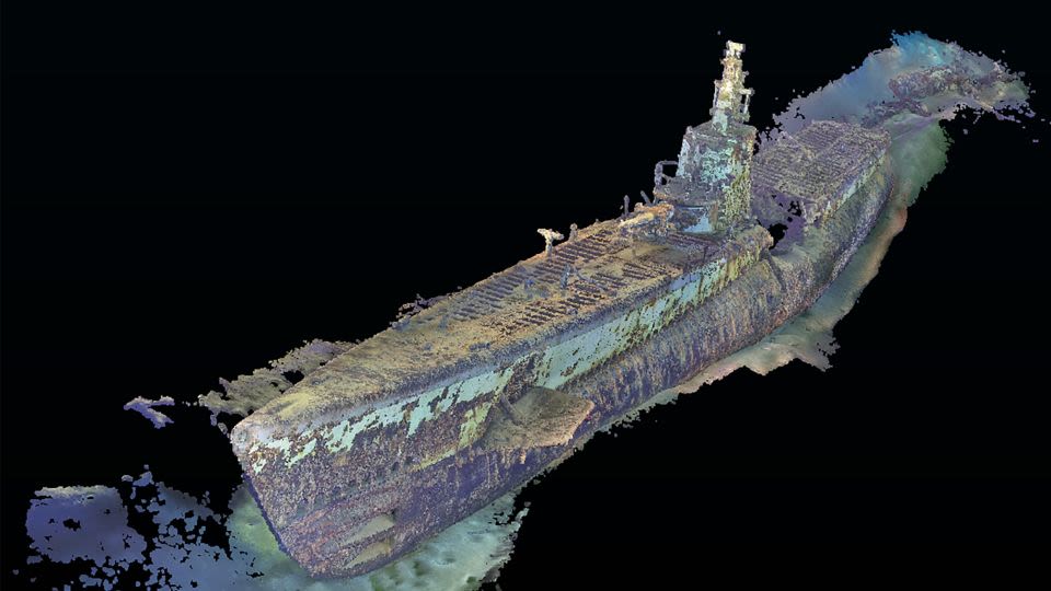 USS Harder: Wreck of famed US Navy World War II sub found off Philippines