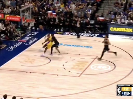 LeBron James’ impossible And-1 is wildest shot of 2024 NBA Playoffs