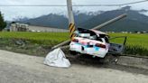台東關山越野拉力賽傳事故 賽車自撞電桿1死1傷