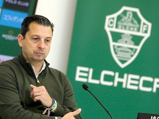 Sergio Mantecón deja de ser director deportivo del Elche