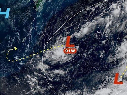 大低壓帶擴張中！下週抵達台灣東邊 「成颱機率」曝光