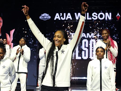 A'ja Wilson, Caitlin Clark top initial round of fan voting for WNBA All-Star Game