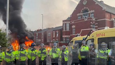 Yvette Cooper condemns ‘thugs’ rioting in Southport and urges respect for police