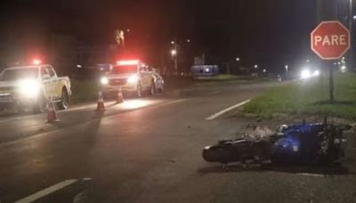 Motociclista morre em colisão com caminhão na RS-239, em Novo Hamburgo