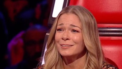 The Voice's LeAnn Rimes left in tears over contestant's performance