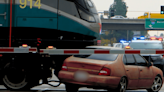 Driver nearly crushed by Metrolink train in Southern California