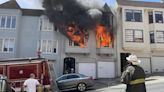 2 people rescued from fire in San Francisco's Alamo Square neighborhood