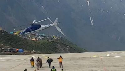 Helicopter carrying six pilgrims in Kedarnath makes emergency landing