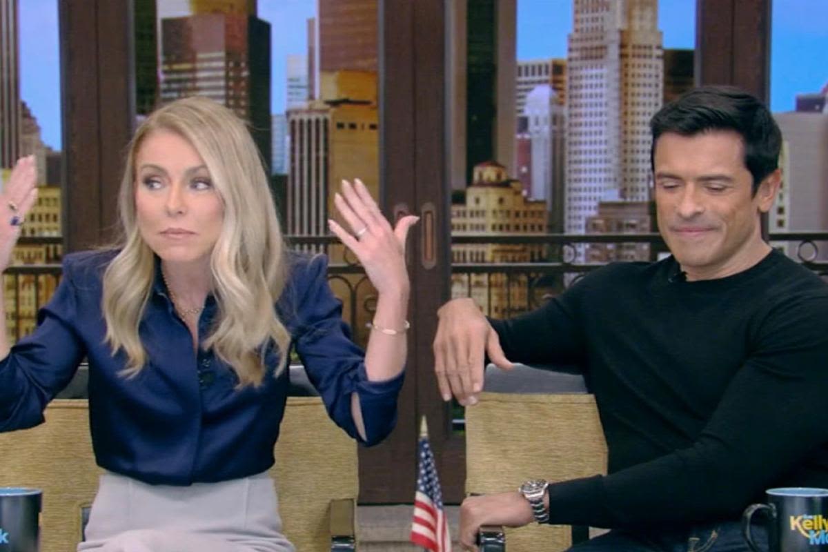 'Live's Kelly Ripa complains that Mark Consuelos expects her to "keep up" while on runs together: "Makes it deeply unpleasant for me"