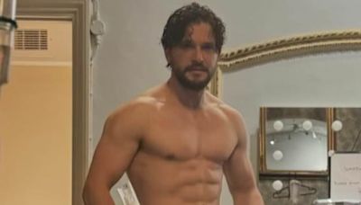 Kit Harington says he's terrified stripping totally naked every night