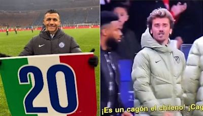 "Si vas para Chile": Así quedó el Instagram de Griezmann tras título de Alexis Sánchez con Inter