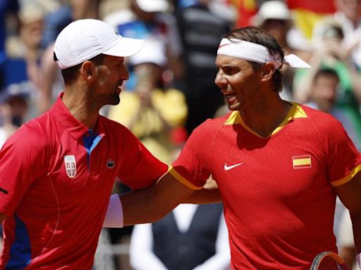 Everybody showed up for the Rafa-Djokovic show