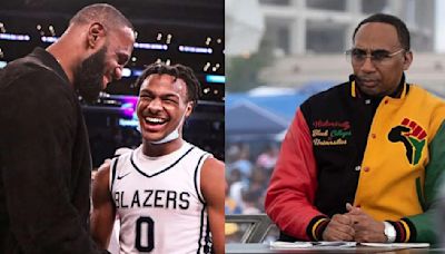 Stephen A Smith Talks About Two Teams That Can Pick Bronny James in 2024 NBA Draft