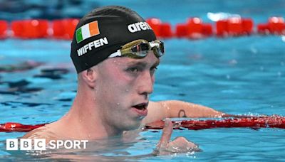 Olympics swimming: Wiffen 'had eyes on Olympic record' in 800m heats