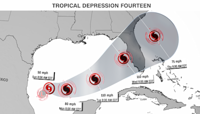 Florida is on alert as a new tropical depression forms in the Gulf, just days after Hurricane Helene