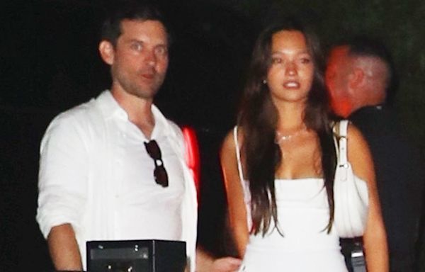 Tobey Maguire Spotted with Arm Around Actress Lily Chee at Star-Studded Fourth of July Party