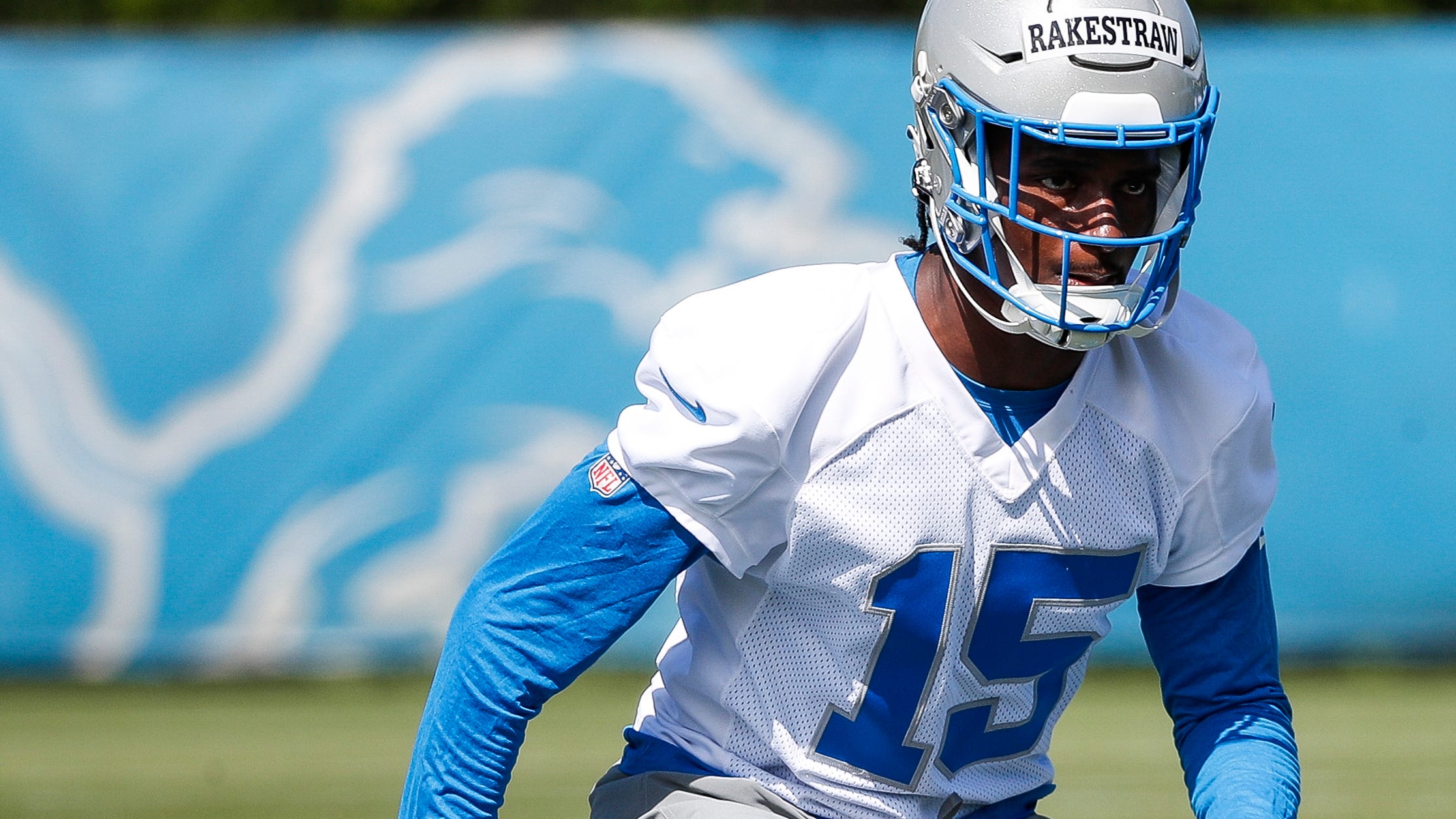 Detroit Lions rookie minicamp observations: Ennis Rakestraw Jr. has a light load in debut