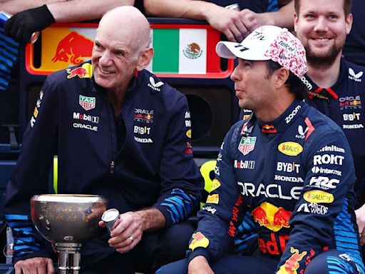 Checo Pérez por marcha de Adrian Newey: "Éxito de Red Bull no se trata de un individuo"