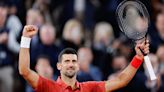 Watch: Novak Djokovic hits shot of the French Open in ominious victory