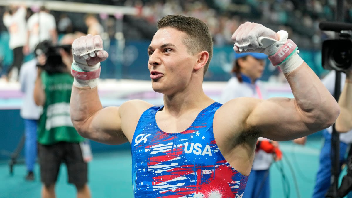 Who is competing for the United States in the men's gymnastics team final?