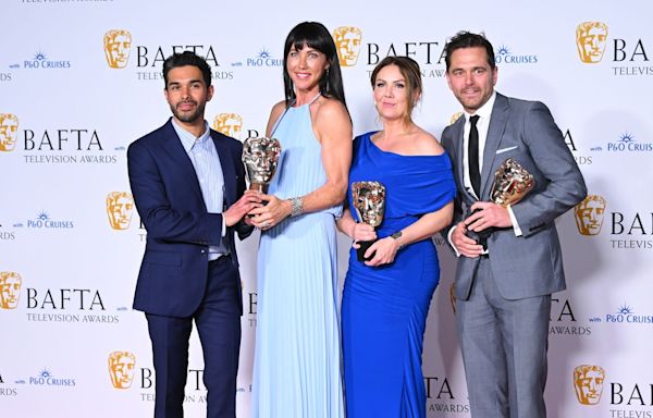 Casualty cast react to BAFTA win