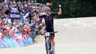 Olympics 2024 LIVE: Tom Pidcock comeback wins mountain bike gold as Rafael Nadal beaten by Novak Djokovic