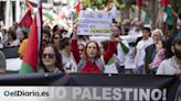 Cientos de personas se manifiestan en Canarias para pedir el fin del genocidio en Palestina